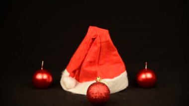 Noel yemeği ve süs eşyası. Hayat, tatil sezonu.