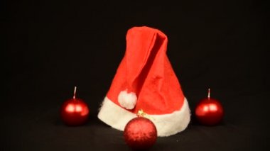 Noel yemeği ve süs eşyası. Hayat, tatil sezonu.