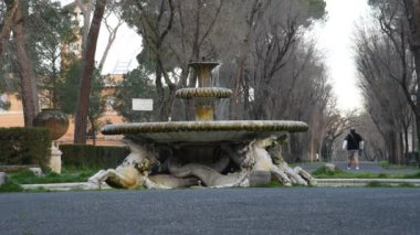 Roma 'daki Villa Borghese Parkı.