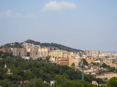 Barcelona panoramik görünüm