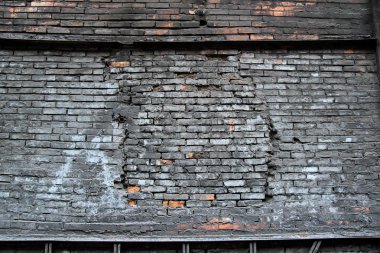 Renk eski tuğla duvar