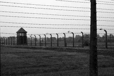 Toplama kampı Birkenau Oswiecim, Polonya 2016