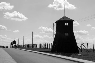 Majdanek, Lublin, Polonya - Majdanek toplama kampı