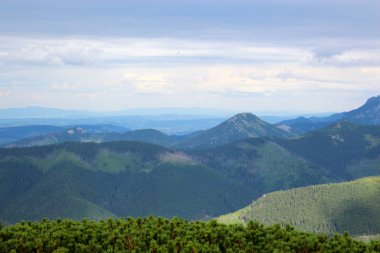 Polonya Tatra Dağları manzara