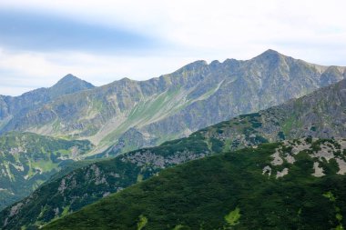 Polonya Tatra Dağları manzara