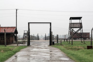 Toplama kampı Birkenau Oswiecim, Polonya 2016