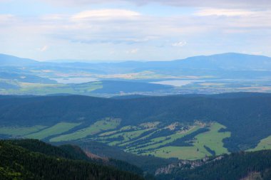 Slovakya Tatra Dağları manzara 