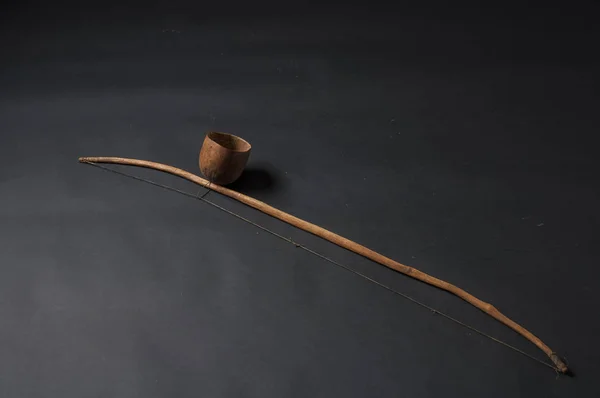 Afrika müzik aleti, bl ile izole ahşap birimbau vermiş