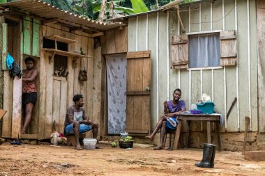 Principe/Sao Tome - 4 Jan 2016-3 yerli Afrika bireyler fr