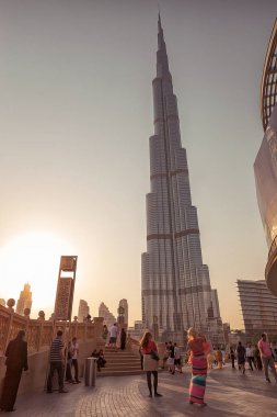 BAE/Dubai - 14 Eylül 2012 - büyük Uluslararası Dubai kha fotoğraf çekimi kadın