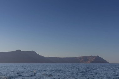 santorini, denizi yanardağ.