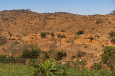 Sumbe Afrika köyde. Angola