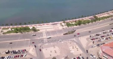 Luanda defne, havadan görüntüleri. Gün batımı. Manzarası.