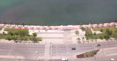 Luanda defne, havadan görüntüleri. Gün batımı. Manzarası.