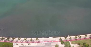 Luanda defne, havadan görüntüleri. Gün batımı. Manzarası.