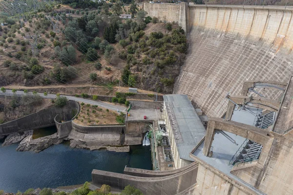 Barragem hidrelétrica de Castelo de Bode. Portugal — Fotografia de Stock