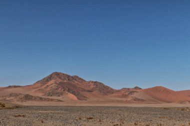 Kırmızı dunes Namibya Çölü. Sossusvlei.