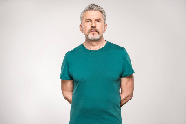 Красивый зрелый спортсмен
 