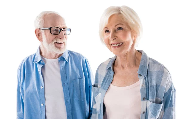 Glückliches Seniorenpaar — Stockfoto