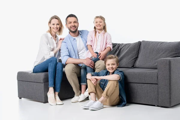 Happy family together — Stock Photo, Image