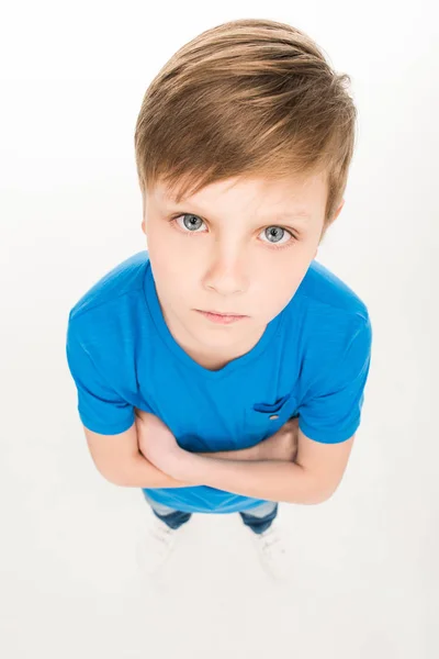 Serious boy — Stock Photo, Image