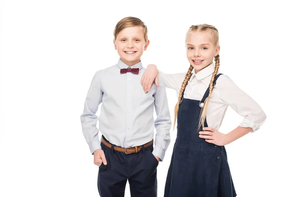 Beautiful stylish children — Stock Photo, Image