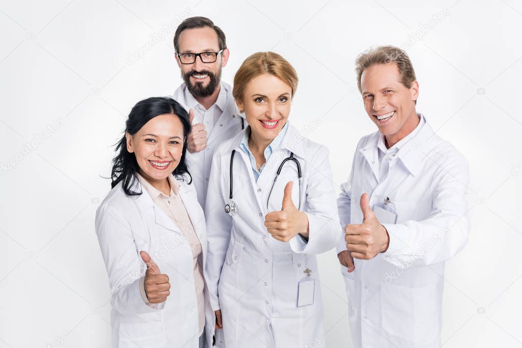 professional team of doctors