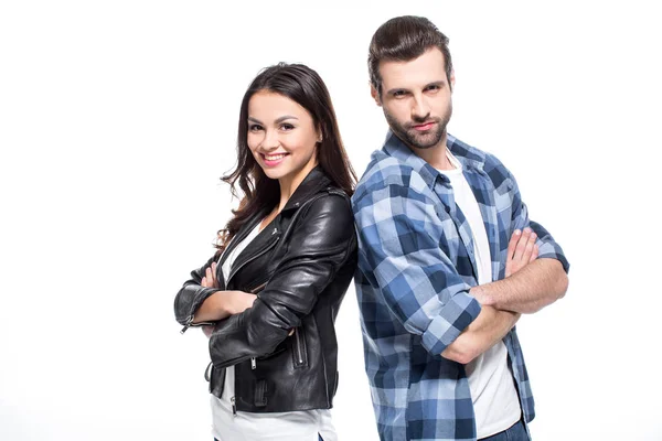 Hermosa pareja joven — Stock Photo