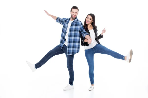 Beau jeune couple — Photo de stock