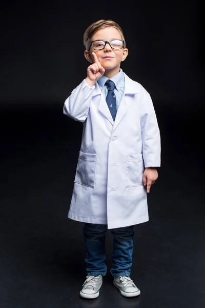 Little boy scientist — Stock Photo