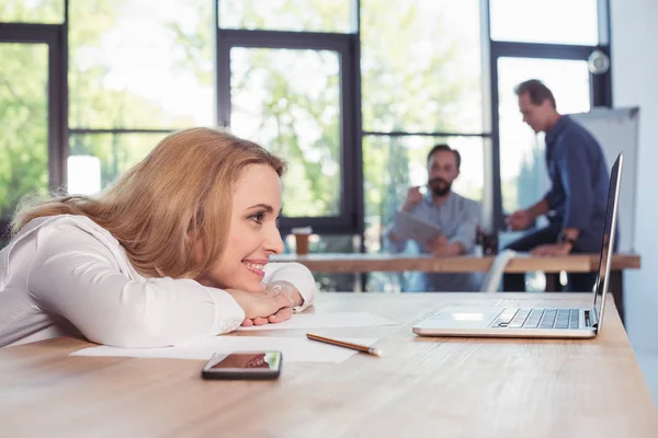 Middle aged businesswoman in office — Stock Photo