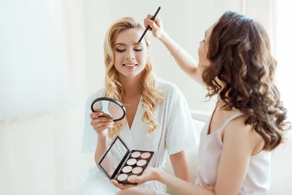 Maquillaje de boda - foto de stock