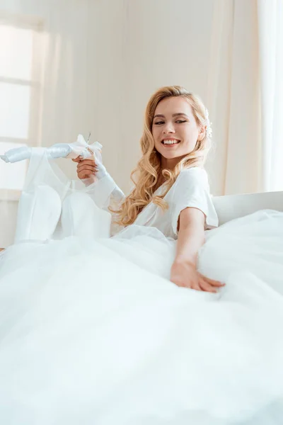 Vestido de novia - foto de stock