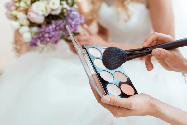 Maquillaje de boda - foto de stock