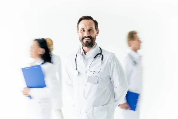 Professional male doctor — Stock Photo