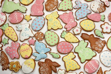 Paskalya gingerbread arka plan