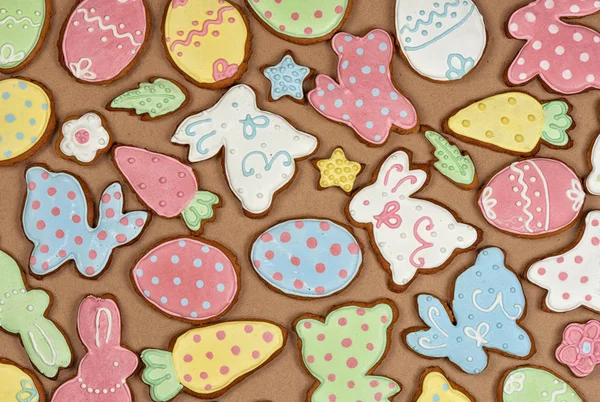 Background of easter gingerbread — Stock Photo, Image