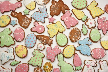 Paskalya gingerbread arka plan