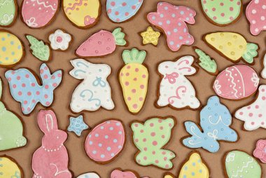 Paskalya gingerbread arka plan