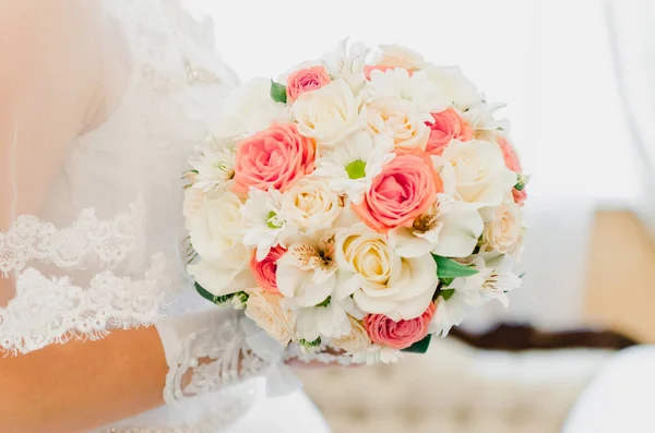 Bruiloft boeket, bruids boeket — Stockfoto
