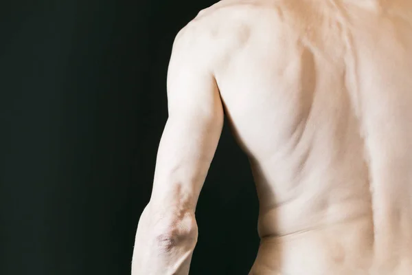 成人男性の体の断片 — ストック写真