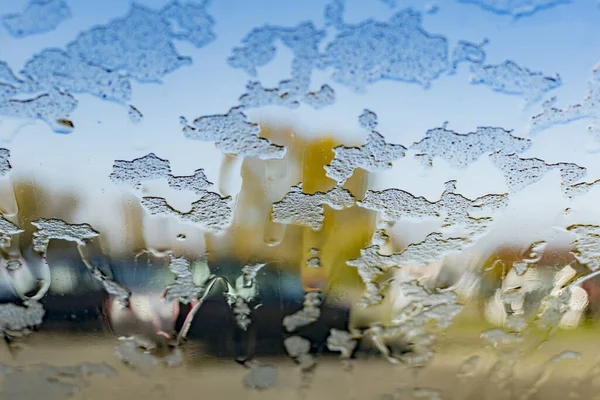 El vaso helado del coche — Foto de Stock