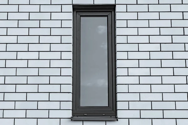 Fenêtres Plastique Feuilleté Dans Nouvelle Maison — Photo