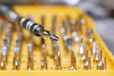 Mikro tornavida için nozül seti