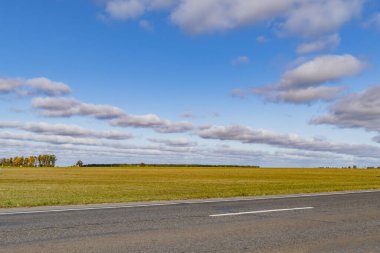 Sonbahar karşıtlığı gökyüzü