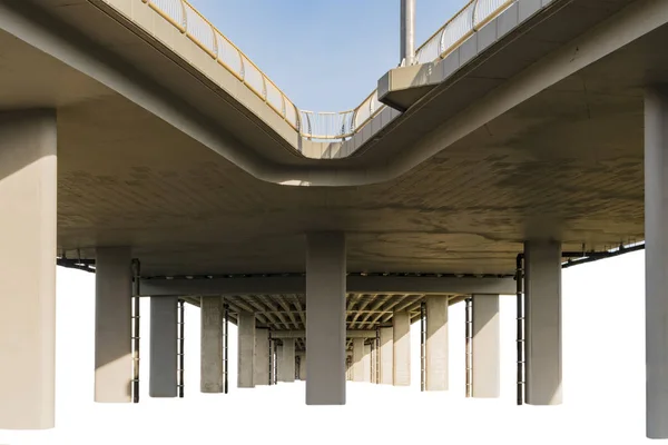 Fragment of a new road overpass — Stock fotografie