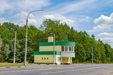 Eski trafik polisinin binası.