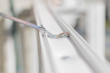 Plastik Pencereler için gömülü plaka