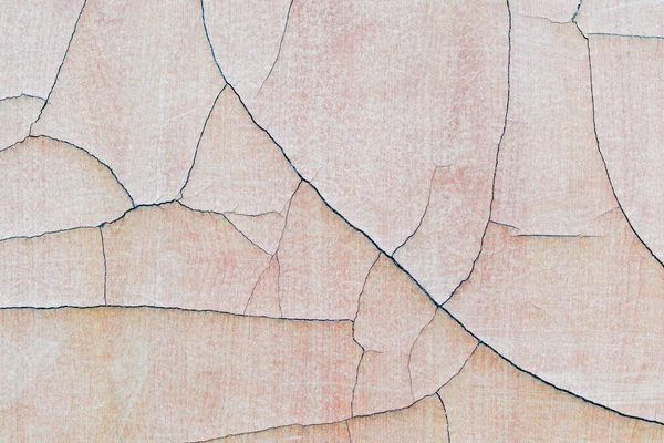 Egy Régi Préselt Fűrészpor Szilánkjának Textúrája Repedt Festékkel — Stock Fotó