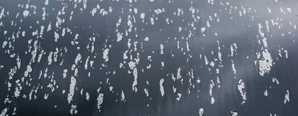 Verre Voiture Avec Gouttes Eau Après Pluie — Photo